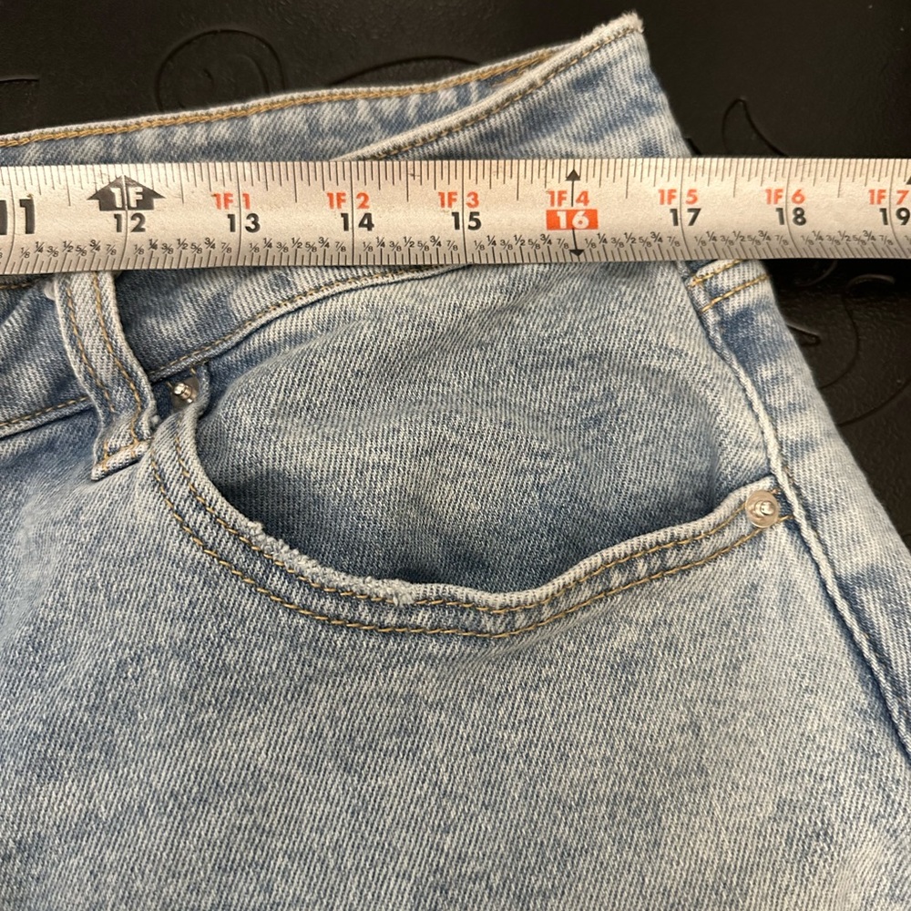 SO Blue Relaxed Balloon Jeans with Vintage Appeal size 17 - Picture 5 of 15
